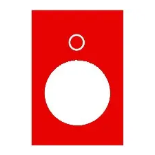 Schneider Electric Schneider ZB2BY2931 Felirati címke jelölés: állj villanyszerelés