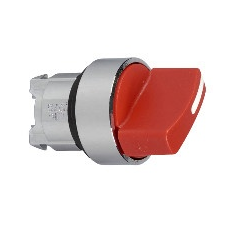Schneider Electric Schneider ZB4BK1243 Harmony fém világító választókapcsoló fej, Ø22, 2 állású, piros villanyszerelés