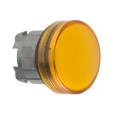 Schneider Electric Schneider ZB4BV05 Harmony fém jelzőlámpa fej, Ø22, BA9s izzós jelzőlámpához, narancssárga villanyszerelés