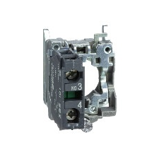 Schneider Electric Schneider ZB4BZ101 Harmony fém rögzítőaljzat és érintkezőblokk, 1NO villanyszerelés
