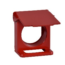 Schneider Electric Schneider ZB4BZ64 Harmony lakatolható védőfedél, piros villanyszerelés