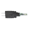 Schneider Electric Schneider ZB6EB6B Harmony XB6 LED-es jelzőlámpa aljzat kék