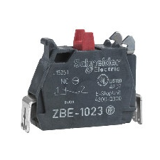 Schneider Electric Schneider ZBE1013 Harmony XB4/XB5 érintkező blokk, 1NO, Faston csatlakozó villanyszerelés