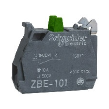 Schneider Electric Schneider ZBE101 Harmony XB4/XB5 érintkező blokk, 1NO, csavaros csatlakozó villanyszerelés