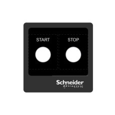 Schneider Electric Schneider ZBYLEG101001 Harmony kezelőpanel maszk, 100x100mm, sablon villanyszerelés