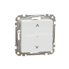 Schneider Electric SEDNA WISER Intelligens redőnyvezérlő, fehér villanyszerelés