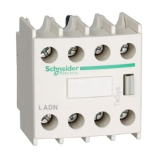 Schneider Electric Segédérintkező blokk, homloklapi, 4 Záro, csavaros csatlakozás (Schneider LADN40) barkácsolás, csiszolás, rögzítés