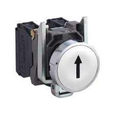 Schneider Electric XB4BA3341 elektromos kapcsoló Nyomógombos kapcsoló Fehér (XB4BA3341) villanyszerelés