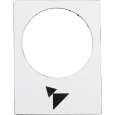 Schneider Electric ZB2BY4915 ZB2BY4915 Jelölő tábla Fehér 1 db (ZB2BY4915) villanyszerelés