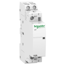 Schneider Electric Zrt. ACTI9 iCT16A kontaktor, 50Hz, 2NO, 220VAC A9C22512 Schneider villanyszerelés