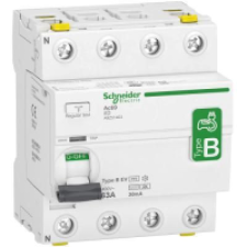 Schneider Electric Zrt. ÁRAMVÉDŐ 63A 4P 30mA B iID ACTI9 villanyszerelés