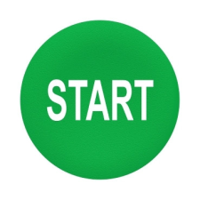 Schneider Electric Zrt. FEDŐLAPKA NYOMÓGOMBHOZ ZÖLD&quot;START villanyszerelés