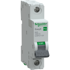 Schneider Electric Zrt. Schneider Easy9 Pro kismegszakító 1P B 20A (EZ9F27120) villanyszerelés