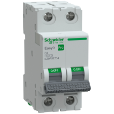 Schneider Electric Zrt. Schneider Easy9 Pro kismegszakító 2P C 4A (EZ9F57204) villanyszerelés
