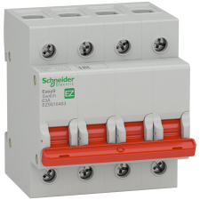 Schneider Electric Zrt. Schneider Easy9 Pro szakaszoló kapcsoló 4P 63A (EZ9S16463) villanyszerelés