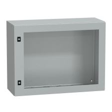 Schneider Electric Zrt. Schneider elosztószekrény átlátszó ajtóval 600x800x300mm NSYCRN68300T villanyszerelés