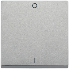 Schneider Electric Zrt. Schneider Merten billentyü, I/O, System-M, alumínium MTN433260 villanyszerelés