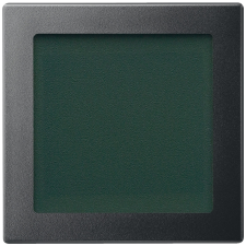 Schneider Electric Zrt. Schneider Merten System M fedlap LED-es lámpákhoz, antracit MTN587014 villanyszerelés