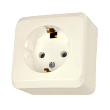 Schneider Electric Zrt. Schneider Prima 2P+F csatlakozóaljzat, 16A, krém villanyszerelés