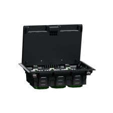 Schneider Electric Zrt. Schneider Unica System+ Padlódoboz, 12 modulos, műanyag INS52122 villanyszerelés