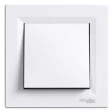 SCHNEIDER EPH0100221 ASFORA Egypólusú kapcsoló - IP44, fehér villanyszerelés