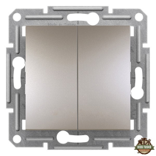 SCHNEIDER EPH0300169 ASFORA rugós bekötésű bronz csillárkapcsoló villanyszerelés