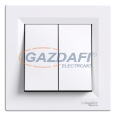 SCHNEIDER EPH0300321 ASFORA Csillárkapcsoló, csavaros bekötés, fehér (105) villanyszerelés