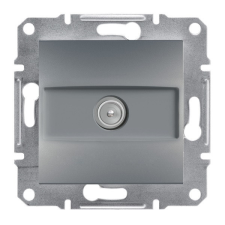 SCHNEIDER EPH3200162 ASFORA végzáró/1 dB/acél TV aljzat villanyszerelés