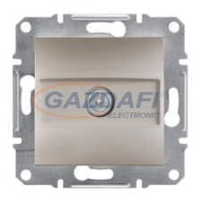 SCHNEIDER EPH3200169 ASFORA TV aljzat, végzáró, 1 dB, bronz villanyszerelés