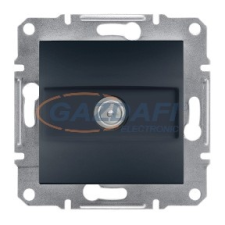 SCHNEIDER EPH3200371 ASFORA TV aljzat, átmenő, 8 dB, antracit villanyszerelés