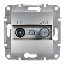 SCHNEIDER EPH3400461 ASFORA TV/SAT aljzat, végzáró, INDIV., 1 dB, alumínium villanyszerelés