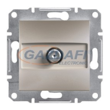 SCHNEIDER EPH3700169 ASFORA SAT aljzat, végzáró, 1 dB, bronz villanyszerelés