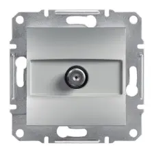 SCHNEIDER EPH3700261 ASFORA SAT aljzat, átmenő, 4 dB, alumínium villanyszerelés