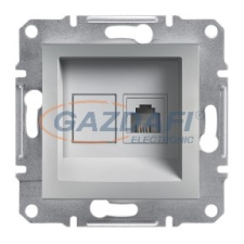 SCHNEIDER EPH4100161 ASFORA 1xRJ11 telefon aljzat, alumínium villanyszerelés