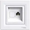 SCHNEIDER EPH5000121 ASFORA 1xRJ45 Cat5e STP aljzat, fehér