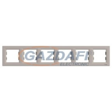 SCHNEIDER EPH5800669 ASFORA Hatos keret, vízszintes, bronz villanyszerelés