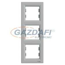 SCHNEIDER EPH5810361 ASFORA Hármas keret, függőleges, alumínium villanyszerelés