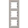 SCHNEIDER EPH5810369 ASFORA Hármas keret, függőleges, bronz