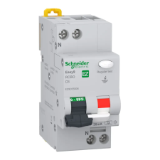 SCHNEIDER EZ9D55606 EASY9 PRO Áramvédős kismegszakító, A osztály, 1P-N, C, 6A, 30mA villanyszerelés