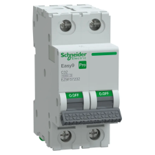 SCHNEIDER EZ9F57232 EASY9 PRO Kismegszakító, 2P, C, 32A villanyszerelés