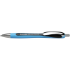 SCHNEIDER Golyóstoll, 0,7 mm, nyomógombos, SCHNEIDER "Slider Rave XB", fekete