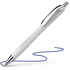 SCHNEIDER Golyóstoll, 0,7 mm, nyomógombos, SCHNEIDER Slider Rave XB , ezüst szürke toll