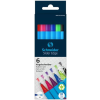 SCHNEIDER Golyóstoll készlet, 0,7 mm, kupakos, SCHNEIDER "Slider Edge XB", vegyes színek