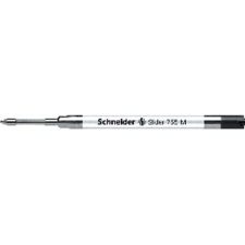 SCHNEIDER Golyóstollbetét, 0,5 mm, SCHNEIDER "Slider 755", fekete tollbetét