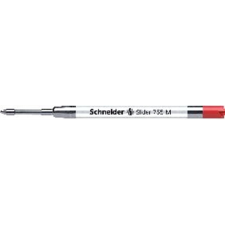 SCHNEIDER Golyóstollbetét, 0,5 mm, SCHNEIDER "Slider 755", piros tollbetét