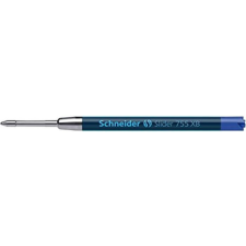SCHNEIDER Golyóstollbetét, 0,7 mm, SCHNEIDER &quot;Slider 755 XB&quot;, kék tollbetét