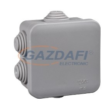 SCHNEIDER IMT35090 MUREVA Falon kívüli kötődoboz, szögletes, 70x70x40, IP55, szürke villanyszerelés