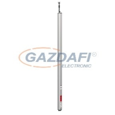 SCHNEIDER ISM20102 OPTILINE 45 energiaoszlop, feszített, egyoldalas, 3.5 m, eloxált alu villanyszerelés