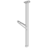 SCHNEIDER KSB1000ZFKP1 Függesztő készlet, 1000 A, 4dbos csomag