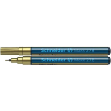 SCHNEIDER Lakkmarker, 0,8 mm, SCHNEIDER "Maxx 278", arany filctoll, marker